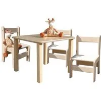 Die Schreiner Christoph Siegel Die Schreiner Christoph Siegel Kindersitzgruppe - Tisch und 3 Stühle – Produktbild 1 von 1