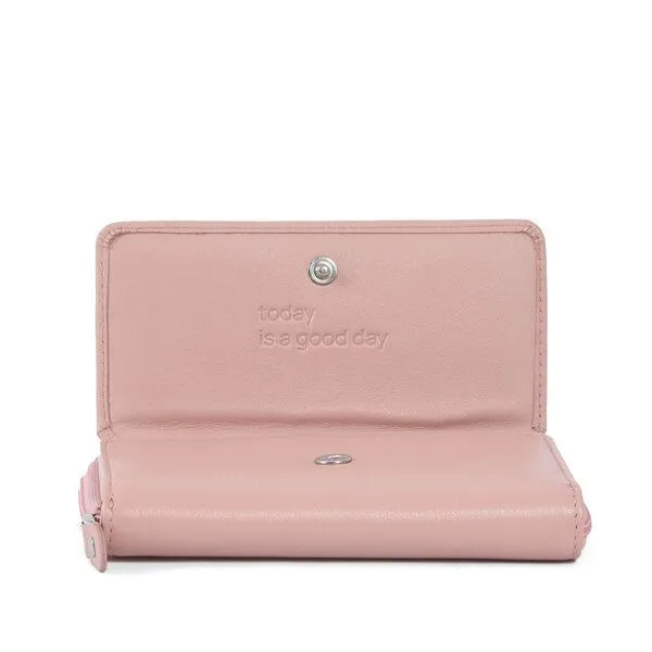 Vargu Vargu Echtleder Geldbörse NILA 1-A mono, Light pink, – Produktbild 4 von 4