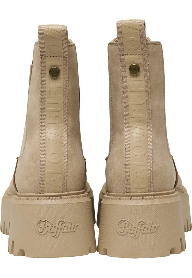 Buffalo Buffalo ASPEN CHELSEA - VEGAN NUBUCK Stiefel, Braun, – Produktbild 2 von 5