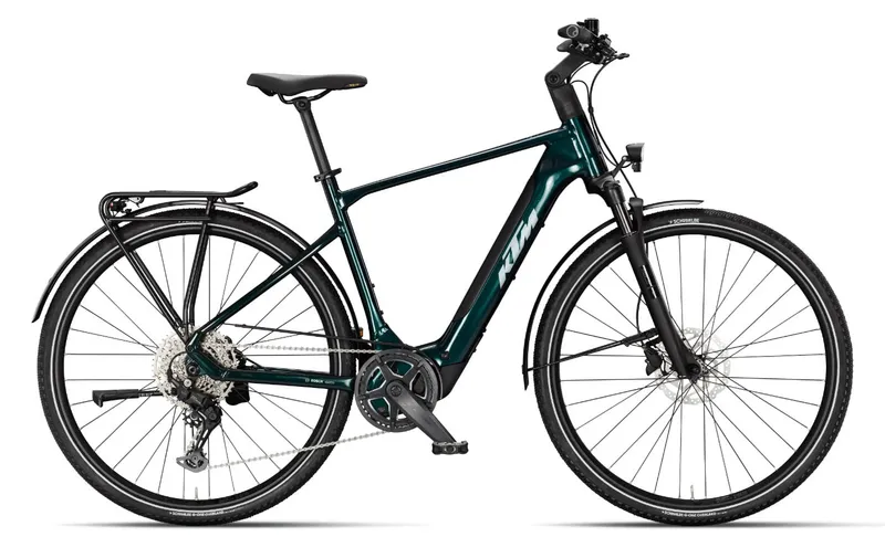 KTM KTM Macina Sport SX 20 - 28 Zoll 400Wh 10K Diamant, Schwarz,grün, – Produktbild 1 von 1