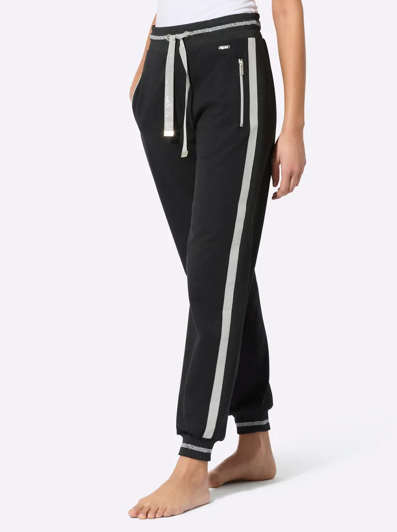 feel good Hose schwarz, Schwarz, – Produktbild 2 von 3