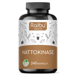 Raibu Natural Nattokinase | 240 Kapseln – Produktbild 1 von 1