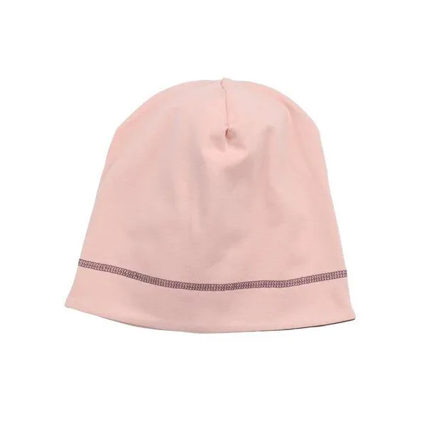 Walkiddy Walkiddy Kinder Beanie GOTS zertifiziert, Bio-Baumwolle, rosa, „Cute Cats“, Lila, – Produktbild 2 von 3