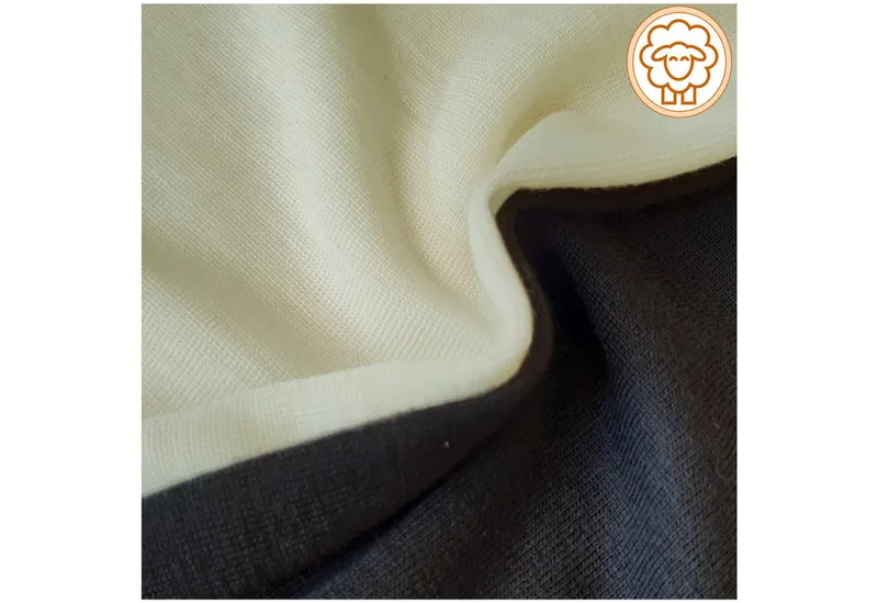 HERMKO Achseltop 40025 Merinowolle/Tencel Tank Top Basic hergestellt in EU, Schwarz, – Produktbild 3 von 3