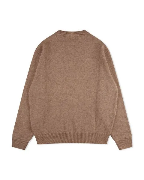 MATONA Matona Strickpullover Classic Sweater, Sepia, – Produktbild 2 von 4