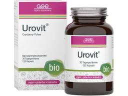 GSE GSE Bio-Kapseln "Urovit" Cranberry-Pulver, 120 Stück – Produktbild 1 von 1