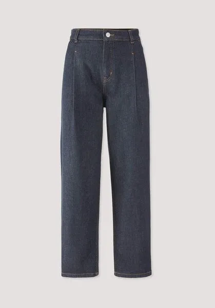 hessnatur hessnatur Jeans mit Pleats Tapered Fit aus Bio-Baumwolle, Pure blue, – Produktbild 3 von 3