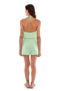 RAVENS VIEW IBIZA RAVENS VIEW IBIZA Damen vegan Playsuit Aruba Short Mono Mintgrün – Produktbild 1 von 1