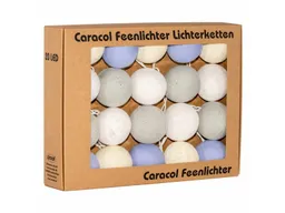 Caracol Caracol Kugel-Lichterkette 20 handgefertigte Kugeln, provence – Produktbild 1 von 1