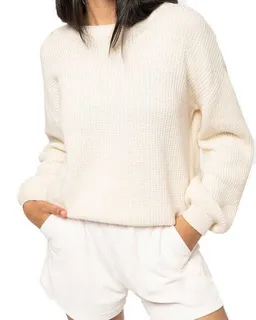 YTWOO YTWOO Damenpullover aus Bio-Baumwolle und Merinowolle – Produktbild 1 von 1