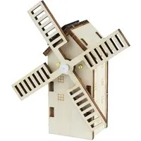 Solar-Bausatz Windmühle mini – Produktbild 1 von 1