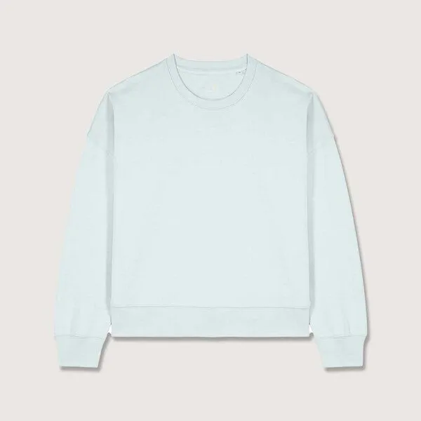 YTWOO YTWOO Modernes Damen-Sweatshirt – weich, nachhaltig & zeitlos, Blue ice, – Produktbild 2 von 4