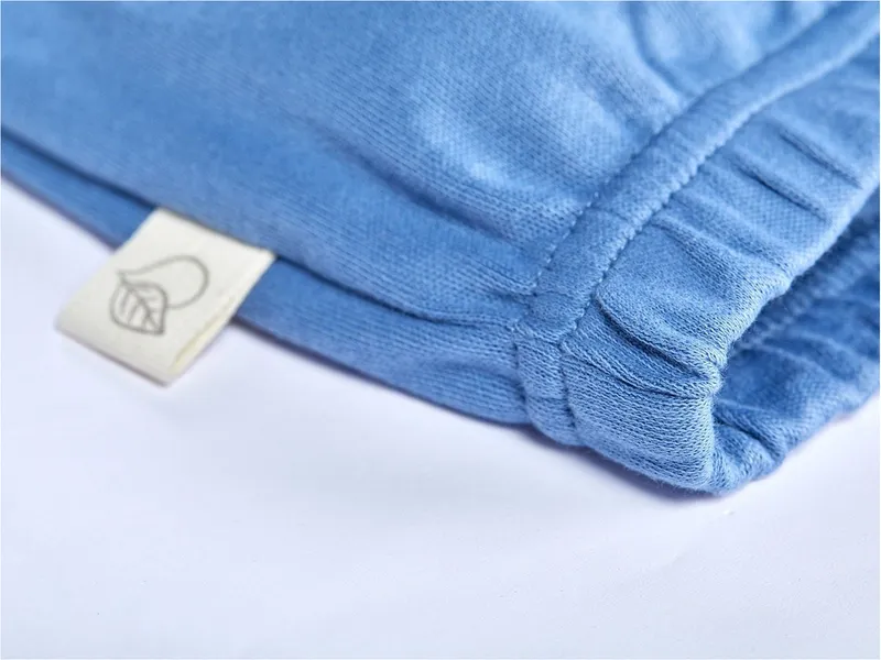 HANS NATUR Kinder Leggings Bio-Baumwolle blau Gr.122/128, Blau, – Produktbild 2 von 2