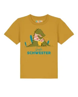 watabout.kids watabout.kids T-Shirt Kinder Krokodil Große Schwester – Produktbild 1 von 1