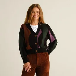 Dedicated DEDICATED Cardigan Kanan Wavy Stripe - Multicolor – Produktbild 1 von 1
