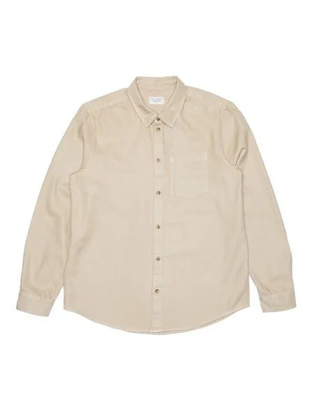 Nudie Jeans Nudie Jeans - Hemd Chuck Fluid Twill, Oat (beige), – Produktbild 2 von 3