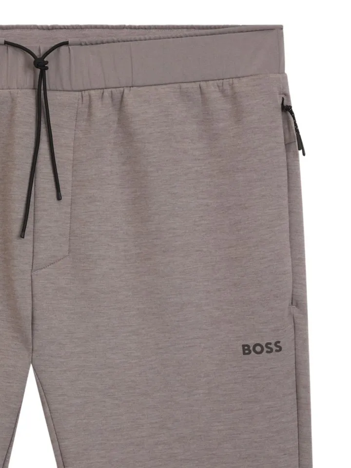 BOSS GREEN Sweathose BOSS Men Green grau,Freizeit,Polyester,Unifarben,Relaxed Fit,Mittel, Grau, – Produktbild 2 von 2