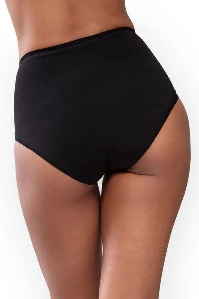mey Mey Merino Taillenslip Unterhose "Exquisite", Schwarz, – Produktbild 3 von 4