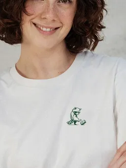 Kultgut Kultgut Klassik- Shirt - Recycelte Biobaumwolle naturbelassen/ Not Now – Produktbild 1 von 1