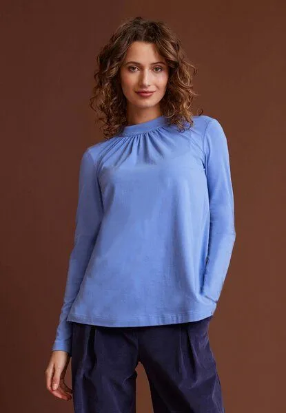 LANA Organic LANA Organic Bio Langarmshirt, Modell Holly, Persian jewel, – Produktbild 2 von 4