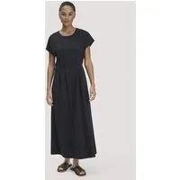 hessnatur hessnatur Jersey Kleid Knöchellang Relaxed aus reiner Bio-Baumwolle, Schwarz, – Produktbild 1 von 1
