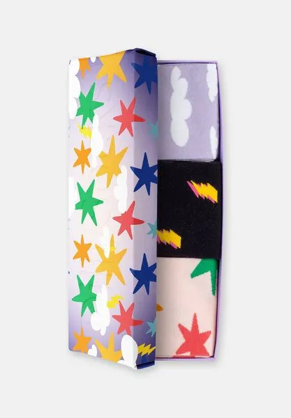 DillySocks DillySocks Socken „Sky Sparks (3er Box)“, Mehrfarbig, – Produktbild 3 von 4