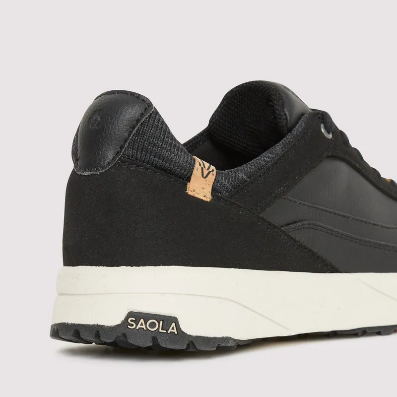 SAOLA SAOLA Damen vegan Sneaker Quito Wasserdicht, Schwarz, – Produktbild 2 von 2