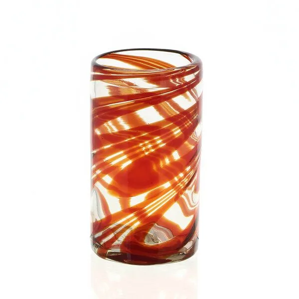 GLOBO Fair Trade GLOBO Fair Trade Glas Longdrink, Recyclingglas mundgeblasen, Fuego, – Produktbild 1 von 1