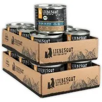 Liebesgut Tiernahrung Liebesgut Tiernahrung Bio-Rind mit Bio-Karotte und Bio-Amaranth – Produktbild 1 von 1