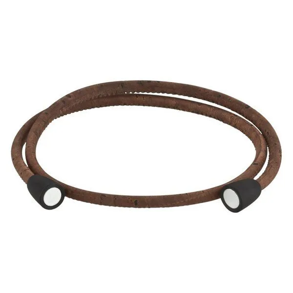 Kork-Deko Kork-Deko Braunes Korkarmband im Lederlook – Produktbild 4 von 6