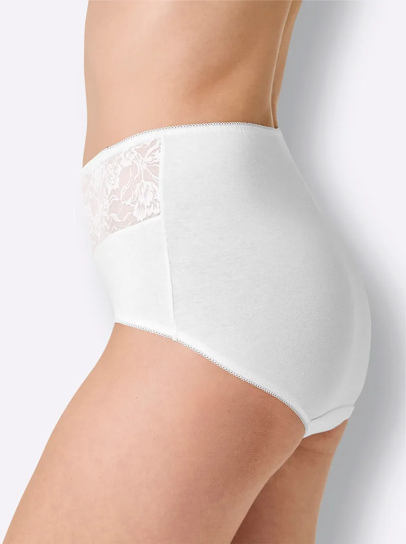 wäschepur Taillenslip weiß, Weiß, – Produktbild 3 von 3