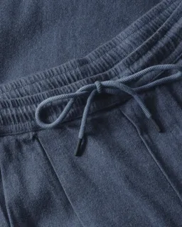 KnowledgeCotton Apparel KnowledgeCotton Apparel Herren vegan Hose Ozone Relaxed Flannel Vintage Indigo – Produktbild 1 von 1