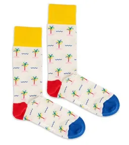 DillySocks DillySocks Socken Palm Paradise aus Biobaumwoll-Mix – Produktbild 1 von 1
