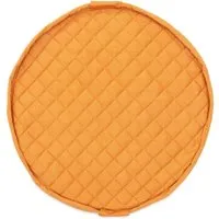 play&go Krabbeldecke, Aufbewahrungs- und Wickeltasche Organic soft gelb Durchmesser ca. 120 cm – Produktbild 1 von 1