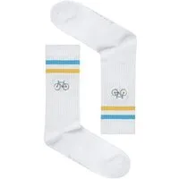 GreenBomb GREENBOMB Tennis-Socken Bike Loop White – Produktbild 1 von 1