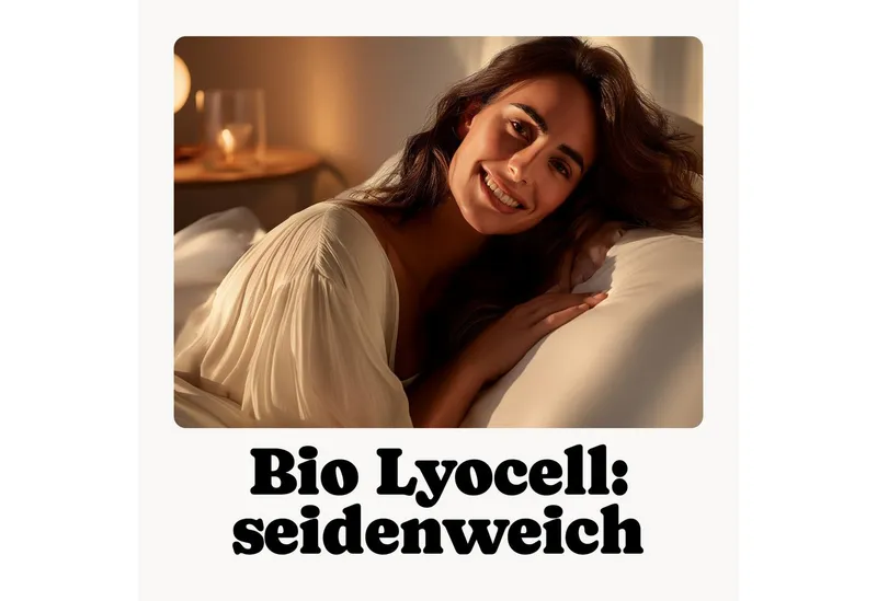Seralino Bettwäsche Set in Gr. 135x200, 155x220, 200x200 cm, 100% Lyocell (Tencel), Besonders weich & atmungsaktiv – aus natürlichen Eukalyptusfasern, Braun, – Produktbild 3 von 5