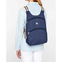YTWOO YTWOO Rucksack aus recycelter Baumwolle/PET, Blau, – Produktbild 1 von 1