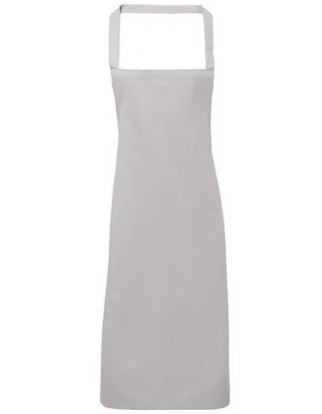 Premier Workwear Premier Workwear Kochschürze 100% Baumwolle, Silver, – Produktbild 1 von 2