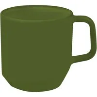 Keramiktasse "Bold" 360 ml, dark green – Produktbild 1 von 1
