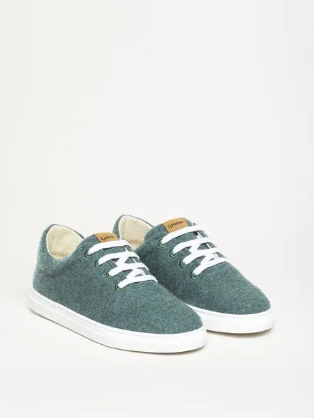 Magicfelt Magicfelt Wool Walker 101 Sneaker aus 100 % Schurwolle, Oceangreen, – Produktbild 1 von 4