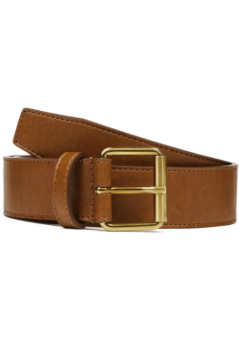 Will's Vegan Store Will's Vegan Store Herren vegan Jeansgürtel 4 Cm Hellbraun, Braun, – Produktbild 1 von 2