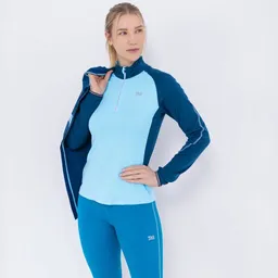TAO Sportswear TAO Sportswear Warmes Damen Laufshirt AMALIA mit Zip – Produktbild 1 von 1