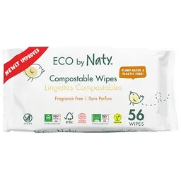 Naty Naty Babycare Pflegetücher - ohne Duftstoffe (56 Stück) – Produktbild 1 von 1