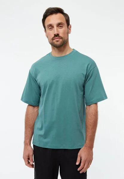 Givn Berlin Givn Berlin T-Shirt GBLASSE aus Bio-Baumwoll, Graphite green, – Produktbild 1 von 4