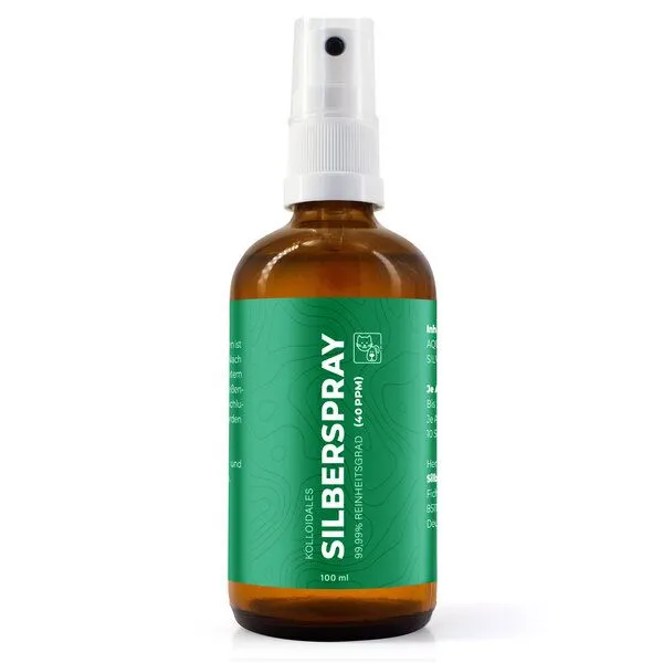 Silberkraft Silberkraft Kolloidales Silberspray 100 ml für Haustiere – Produktbild 3 von 4