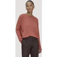 hessnatur hessnatur Strick Pullover Oversize aus TENCEL Lyocell mit Bio-Baumwolle, Pfirsichrot, – Produktbild 1 von 1