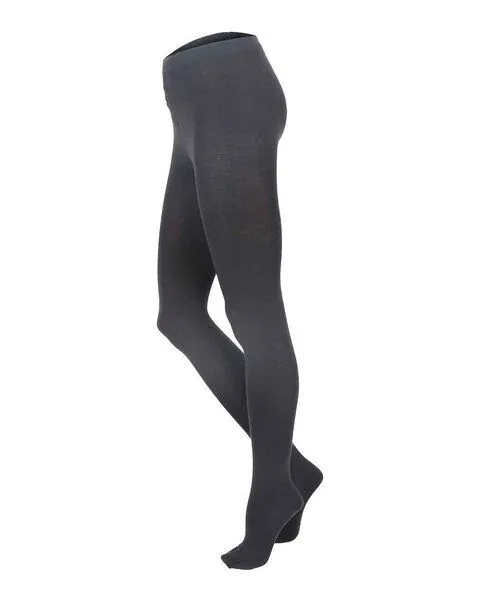 grödo grödo Damen Strumpfhose Schurwolle (kbT) Baumwolle (Bio) mit Elasthan, Rohweiß, – Produktbild 3 von 3