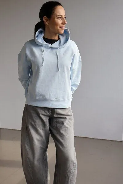 Kultgut Kultgut Biofair- Goodness Hoodie 100% Biobaumwolle / Clara, Hellblau, – Produktbild 1 von 4