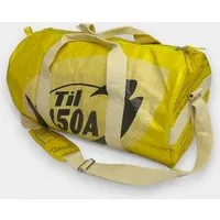 REFISHED fair fashion REFISHED fair fashion Tasche 'SPORTY BAG' - upcycelte Fischfuttersäcke, #fish gelb-til, – Produktbild 1 von 1