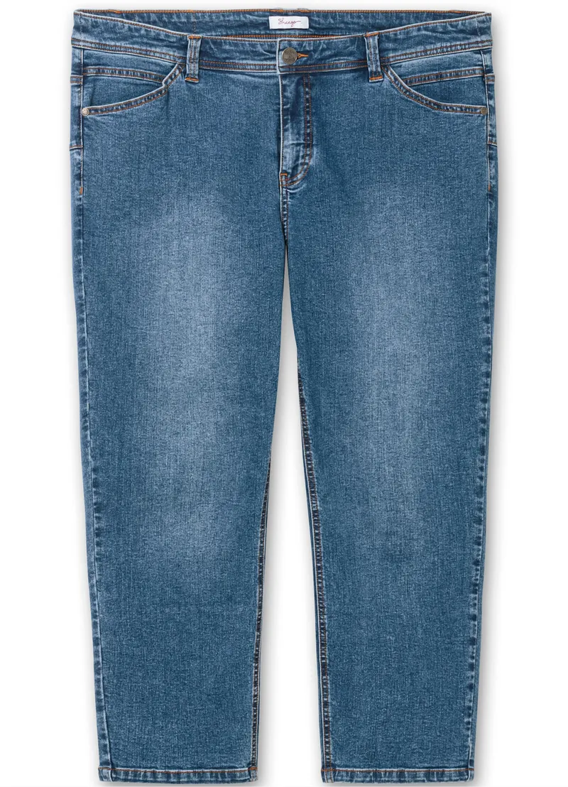 sheego High-waist-Jeans blue denim, Blue denim, – Produktbild 2 von 2